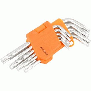 Набор ключей Torx® L-образных укороченных Набор ключей Torx® L-образных укороченных
