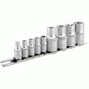 Набор головок торцевых Torx® 1/4"&1/2" Набор головок торцевых Torx® 1/4"&1/2"