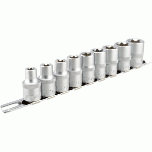 Набор головок торцевых Torx® 1/2" Набор головок торцевых Torx® 1/2"