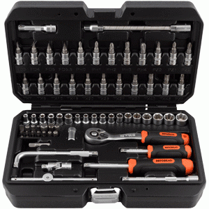 Professional tools set 66 items 1/4" DR Professional tools set 66 items 1/4" DR
