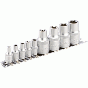 Набор головок торцевых Torx® 1/4"&1/2" Набор головок торцевых Torx® 1/4"&1/2"