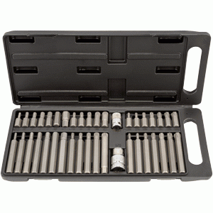 Torx®, Spline un 6-kanšu uzgaļu komplekti