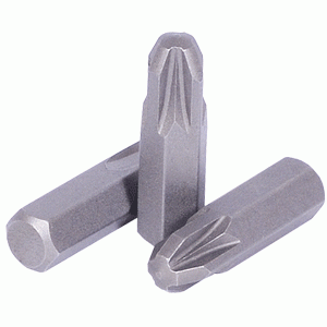 Bit insert cross Pozidrive 5/16