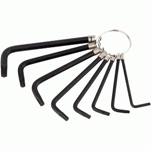 Набор ключей Torx® L-образных Набор ключей Torx® L-образных