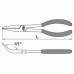 Long nose pliers curved Long nose pliers curved