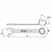 Combination offset wrench Combination offset wrench