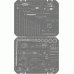 Professional tools set 101 items 1/4" DR 1/2" DR Professional tools set 101 items 1/4" DR 1/2" DR
